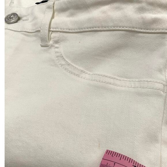 The Kooples Womens Lace Up White Skull detail Skinny  Jeans Size 29 Short - Picture 10 of 10